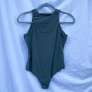 NWOT - SKIMS - Grey High Neck Tank Top Bodysuit